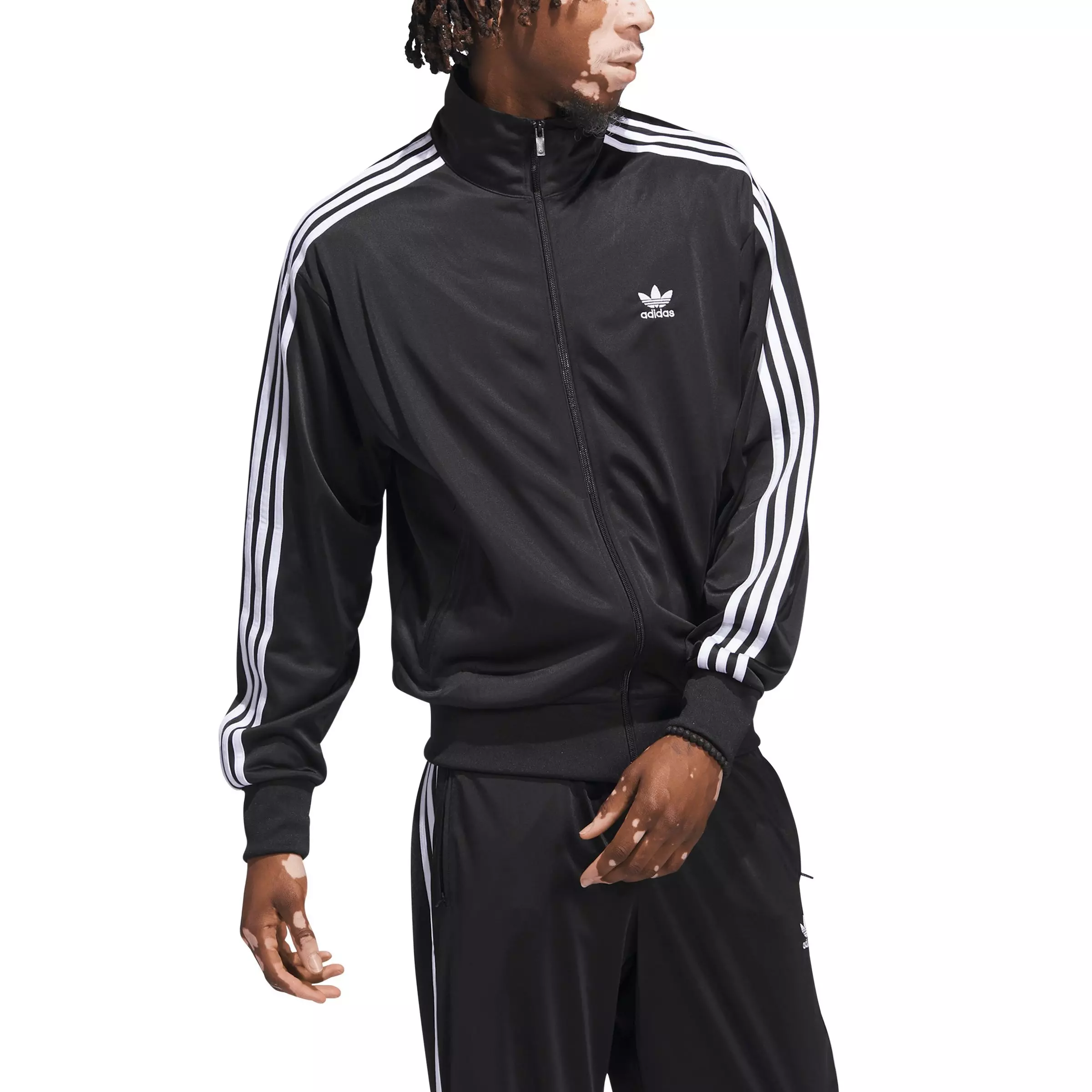 adidas Originals Adicolor Firebird Tracktop Black | Hibbett